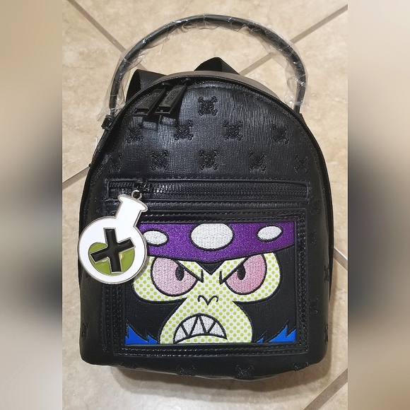 Fred Segal x The Powerpuff Girls Mojo Jojo Mini Backpack - Picture 1 of 4